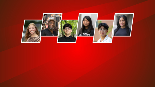 From left to right: Headshots of Kelly Shanklin, Marlon Temple, Jake Berardinelli, Kimberly Morales Herrera, Ryan Kim, and Ciara Camarena