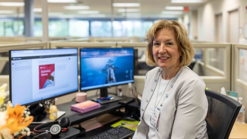 Mom2Mom peer specialist smiling