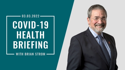 Covid-19 health briefing preview image