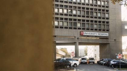 University Hospital in Newark