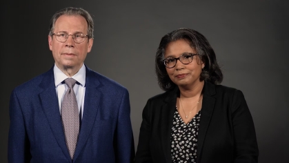 Joseph Barone and Shawna Hudson