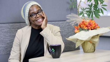 Carmelys Vincent smiling