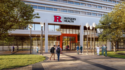 Rendering of renovated north entrance