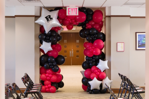 Balloons at the Rising Stars Ceremony