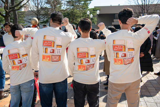 Students celebrate match day at NJMS