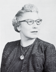 Ella V. Stonsby, inaugural dean, Rutgers School of Nursing